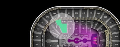 Seat view from Loge