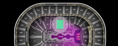 Seat view from Loge