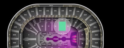 Seat view from Loge
