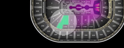 Seat view from Loge