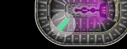 Seat view from Loge