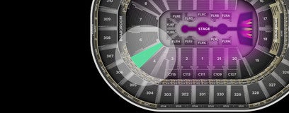 Seat view from Loge