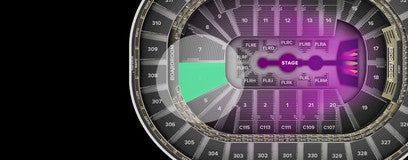Seat view from Loge
