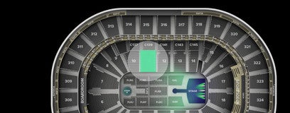 Seat view from Loge