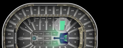 Seat view from Loge