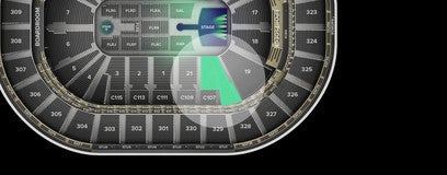 Seat view from Loge