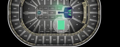 Seat view from Loge