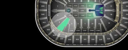 Seat view from Loge
