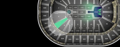 Seat view from Loge