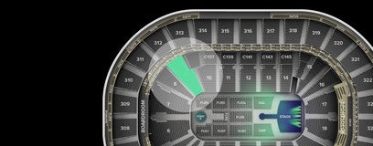 Seat view from Loge