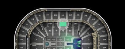 Seat view from Club