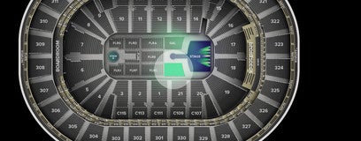 Seat view from General Admission