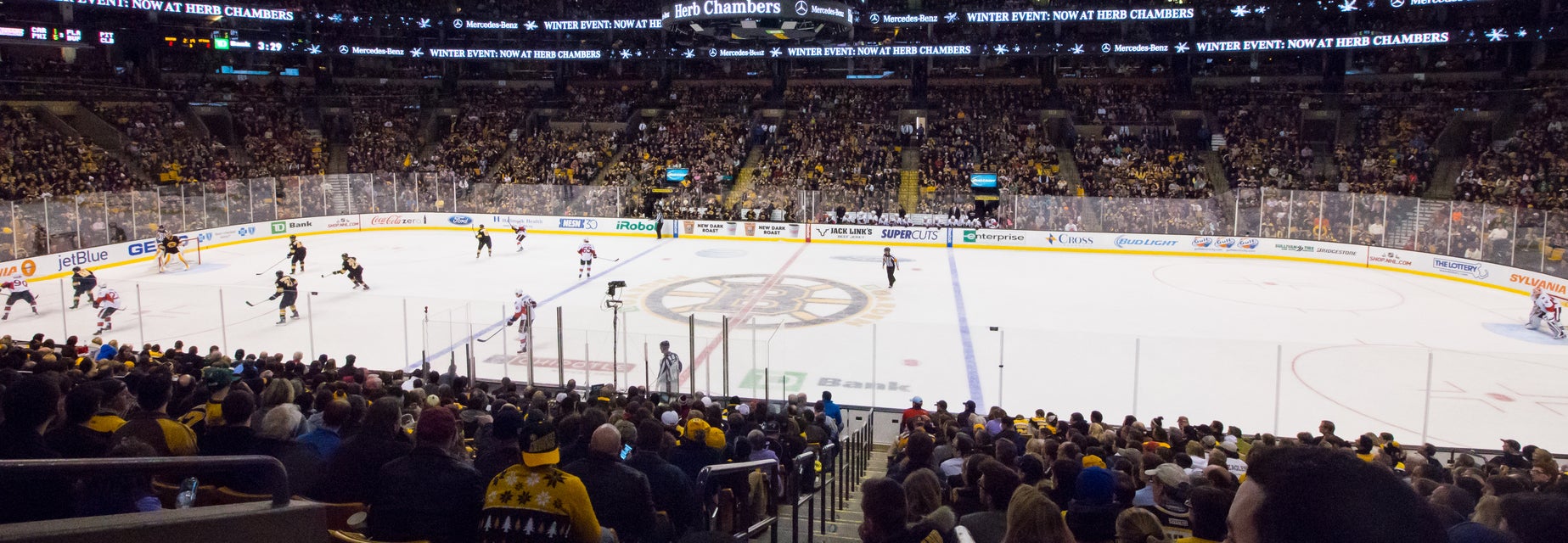 Seat view from Loge Floor