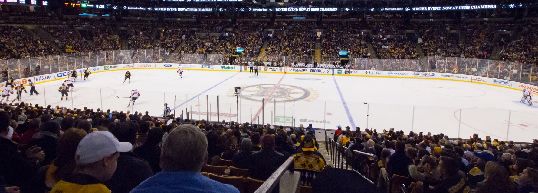 Seat view from Loge Floor