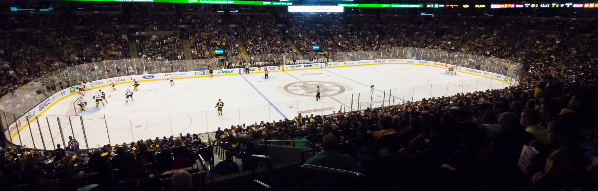 Seat view from Club Corner