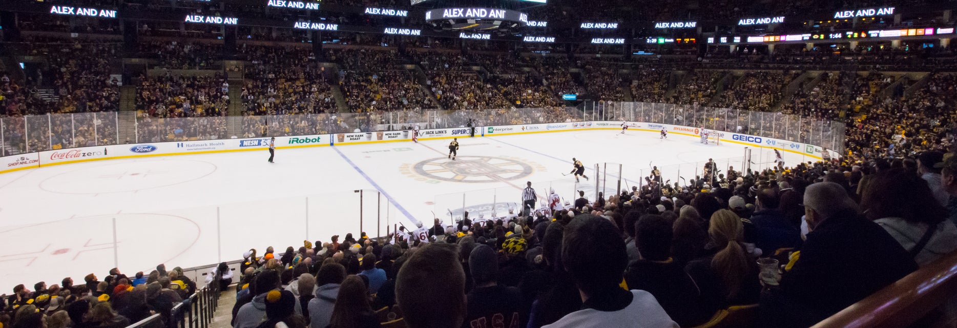 Seat view from Loge Floor