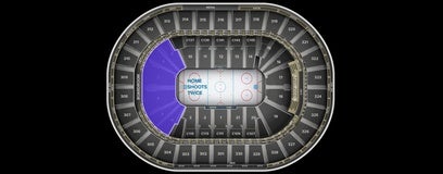 Seat view from Loge End