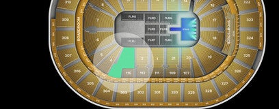 Seat view from Loge Floor