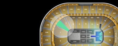 Seat view from Loge Corner
