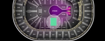 Seat view from Loge