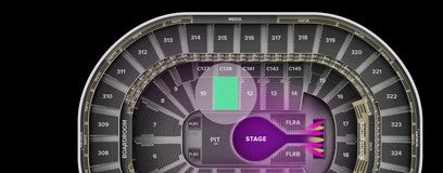 Seat view from Loge