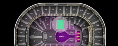 Seat view from Loge