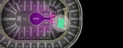 Seat view from Loge