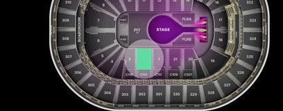 Seat view from Loge