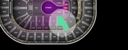 Seat view from Loge