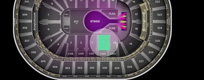 Seat view from Loge