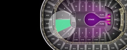 Seat view from Loge