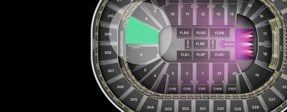 Seat view from Loge