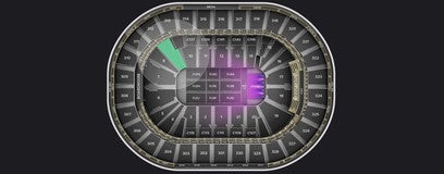 Seat view from Loge