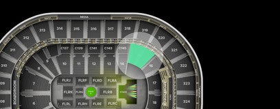 Seat view from Loge