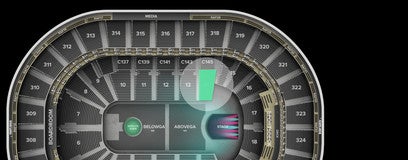 Seat view from Loge
