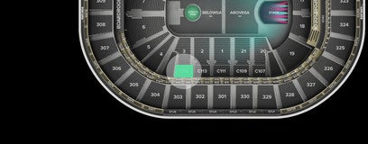 Seat view from Club