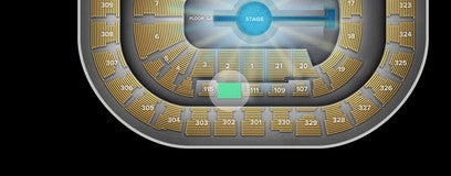 Seat view from Club