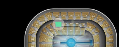 Seat view from Club