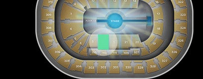 Seat view from Loge