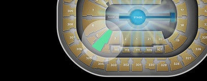 Seat view from Loge