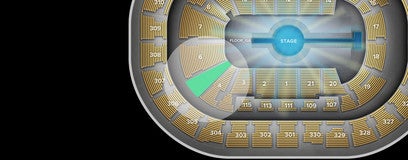 Seat view from Loge