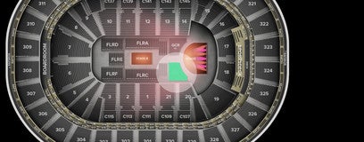 Seat view from Gold Circle