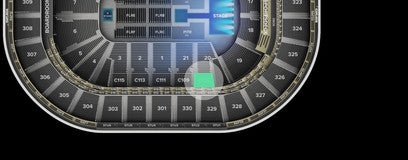 Seat view from Club