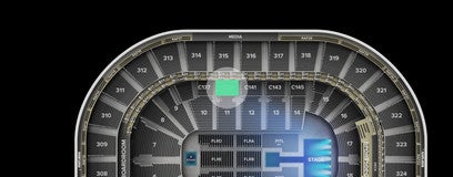 Seat view from Club