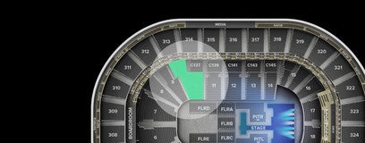 Seat view from Loge