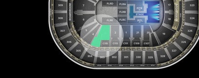 Seat view from Loge
