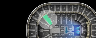 Seat view from Loge
