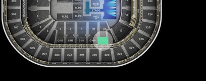 Seat view from Club