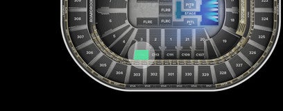 Seat view from Club