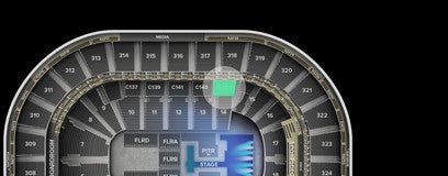 Seat view from 